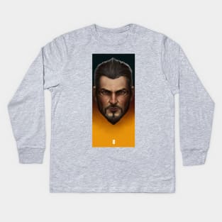 Adam jensen Kids Long Sleeve T-Shirt